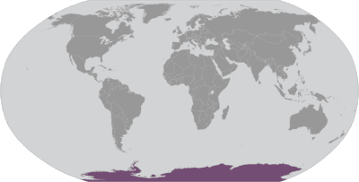 Locator map for Antarctica