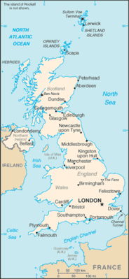 Map for United Kingdom