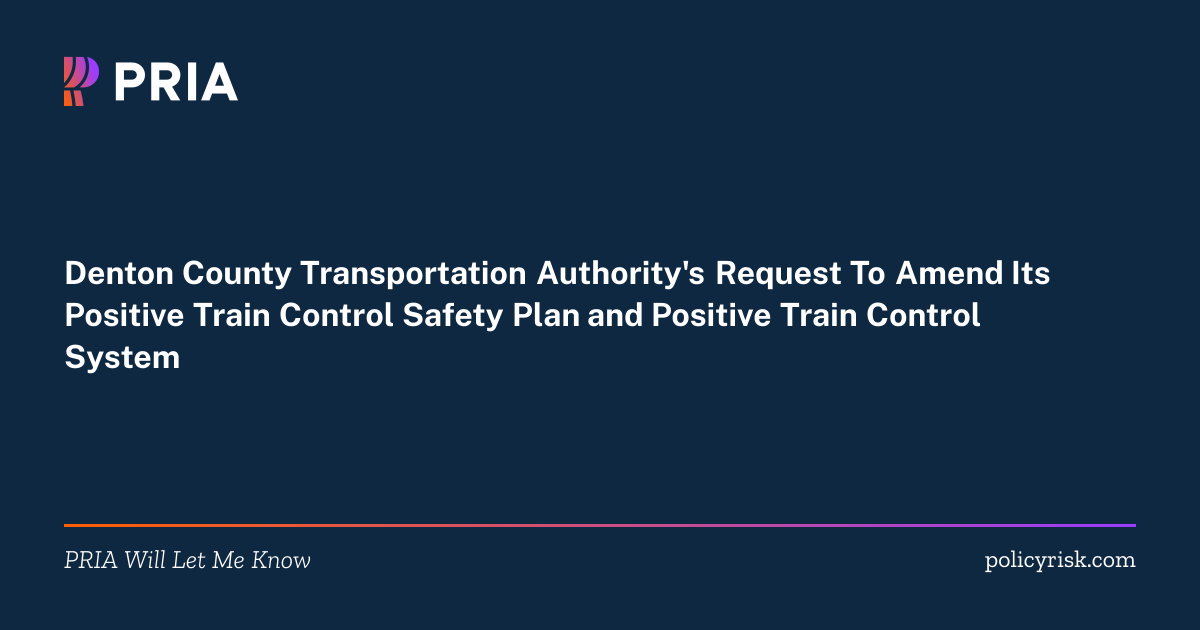 2026-21635 | Denton County Transportation Authority'… | PRIA