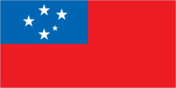 Flag of Samoa (Western Samoa)
